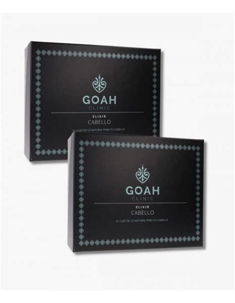 Goah Clinic Duplo Elixir Cabello, 2 x 30 viales bebibles x 15ml