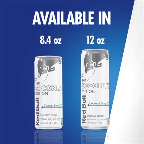 Red Bull Energy Drink Coconut Edition Coconut Berry 24pk 8.4oz Can ...