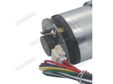 Rhino GB37 12V 110RPM 6.5Kgcm DC Geared Encoder Servo Motor Rhino GB37 ...