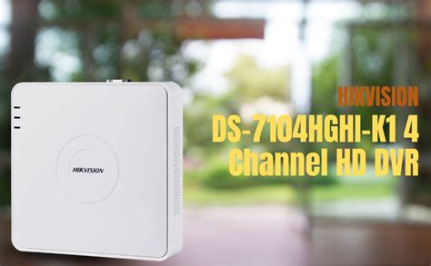 HIKVISION DS-7104HGHI-K1 4 Channel HD DVR : Amazon.in: Home Improvement