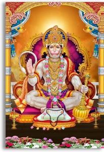 Hanuman Ji Poster HD God Poster For Home Decor Religious Poster Fine ...