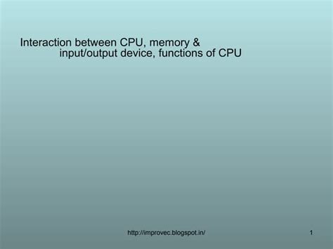 Functions of CPU in Computer 的图像结果