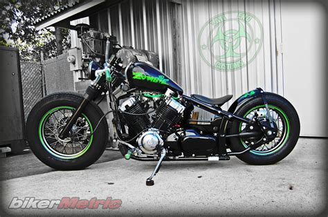yamaha v-star 650 bobber by tail end customs - bikerMetric