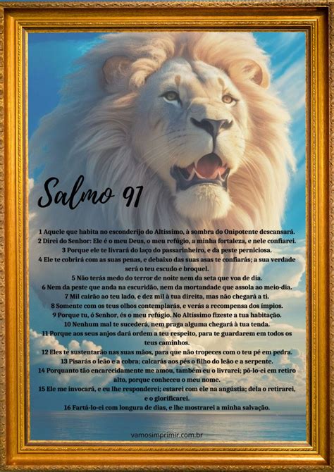 Salmo 91 para imprimir