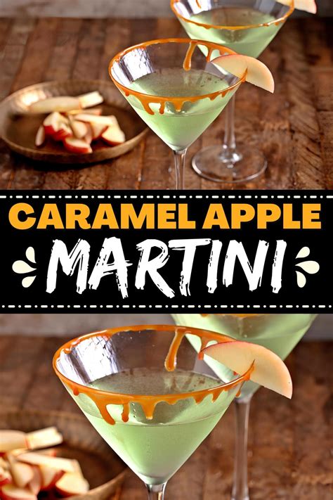 Caramel Apple Martini (Easy Recipe) - Insanely Good
