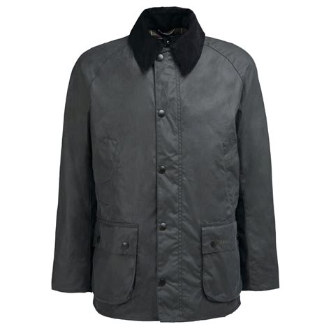 Buy the Barbour Ashby Waxed Jacket | Grey | Allweathers UK