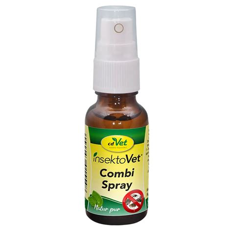 cdVet InsektoVet Combi Spray 20ml für Katzen Hunde und Pferde