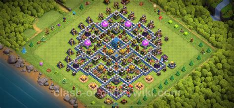 Best Base TH12 with Link, Hybrid Anti Everything 2025 - Town Hall Level ...