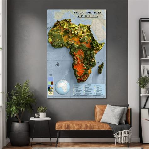 GEOLOGIC PROVINCES – AFRICA CONTINENT - Jani Maps