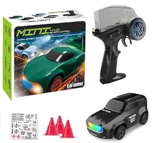 ROYAL DEALS 1:64 Scale Cartoon RC Drift Car with Multi Color LED Lights ...