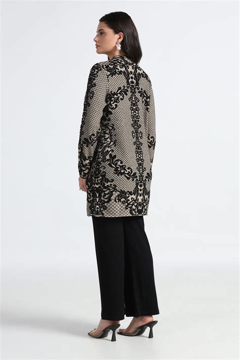Buy LACE JACQUARD KNITTED TUNIC Online in India