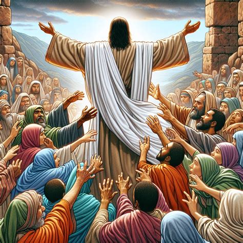 What does Matthew 14:36 mean? | Bible Art