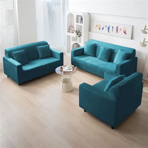 Effortless Velvet Sofa Covers for Your Beautiful Homes – HOKIPO | Har ...