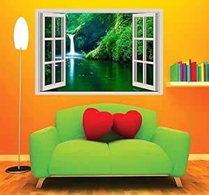 All Decorative Wall Paper 3D Window Wall Sticker for Home Décor, Living ...