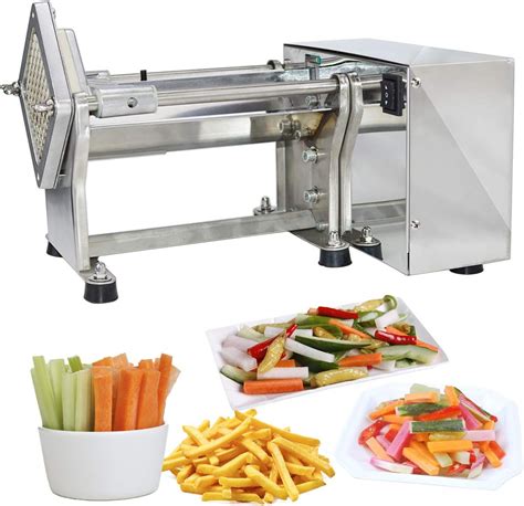 Amazon.com: Li Bai French Fry Potato Cutter Machine Electric Cutting ...