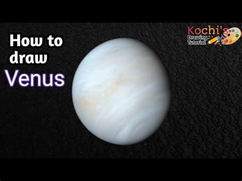 How to draw Venus step by step | How to draw venus | easy way to Venus ...