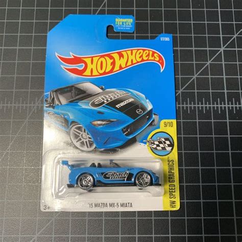Hot Wheels - '15 Mazda MX-5 Miata 177/365 9/10 - StickerBoost.com
