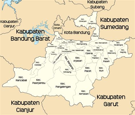 Daftar kabupaten dan kota di Provinsi Jawa Barat