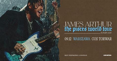 James Arthur – The Pisces World Tour – Official Event – 9.12.2025, COS ...