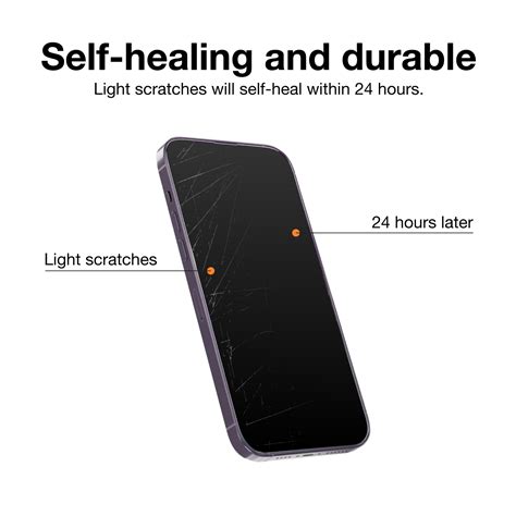 Pack of 2 - Apple iPhone 15 Pro Max - Self-healing TPU Screen Protector - ULTRAskinz