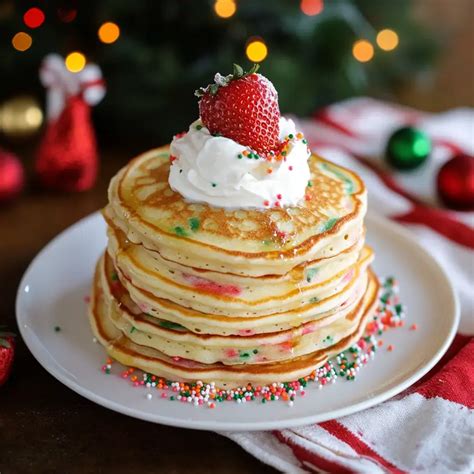 Fun Santa Hat Christmas Pancakes | Holiday Breakfast Recipe - Quickie ...