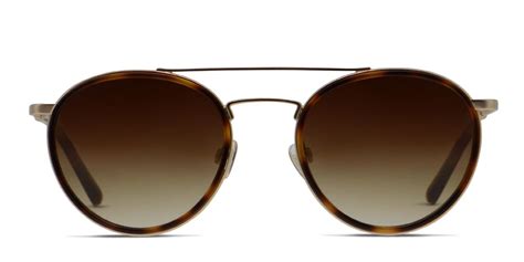 Ottoto Ender Tortoise, Gold Prescription Sunglasses - 50% Off Lenses