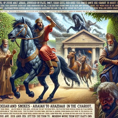 What does 2 Kings 9:27 mean? | Bible Art