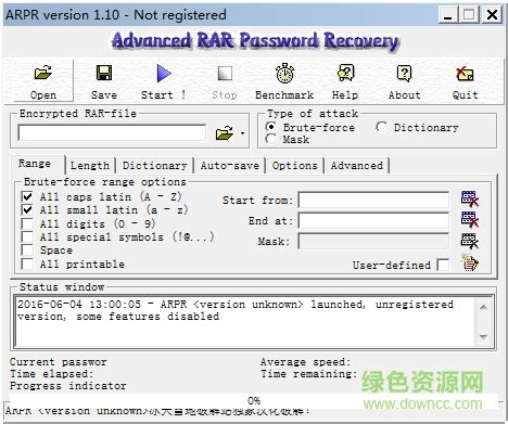 winrar密码破解软件绿色版-winrar密码破解工具下载 附使用教程 - 多多软件站