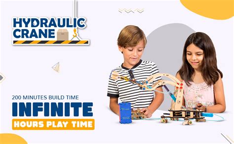 Buy Smartivity Hydraulic Crane, STEM DIY Fun Toy, Educational ...
