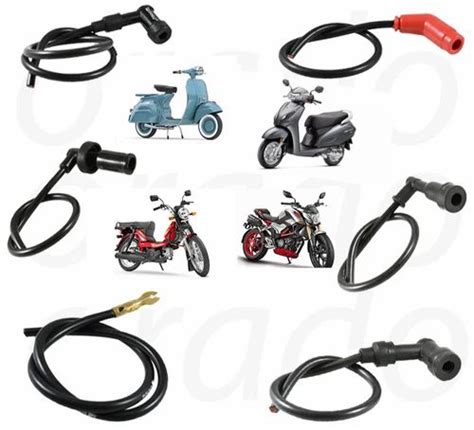 PLUG CAP and WIRE for all two wheeler models - Plug Wire Assembly for ...