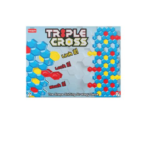 Funskool Games Triple Cross The shapeshifting strategy Game – Rainbow Toys