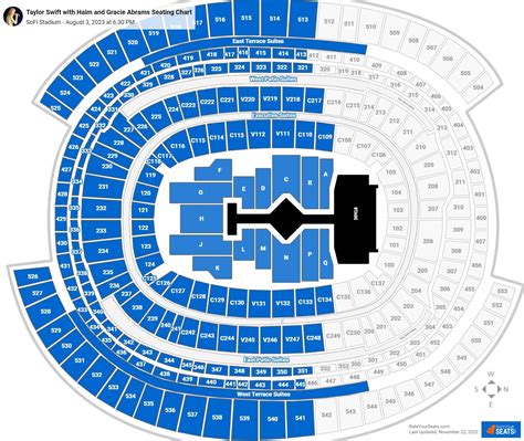Sofi Stadium Taylor Swift Seating Chart: A Comprehensive Guide for Fans