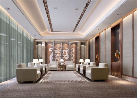 勃朗设计分享典雅大气的新古典风格私人接待会所设计-设计风尚-上海勃朗空间设计公司