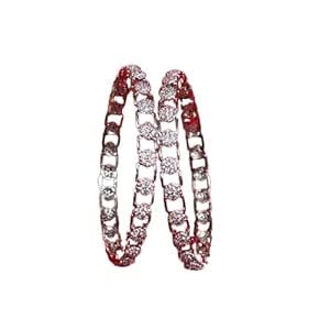 Buy Natural American Diamond Bangles Set for Women – Sparkling Stone ...