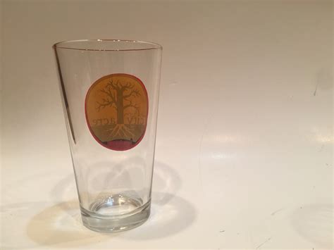 City Acre Brewing Company Pint Craft Beer Glass Brewery Houston TX | eBay
