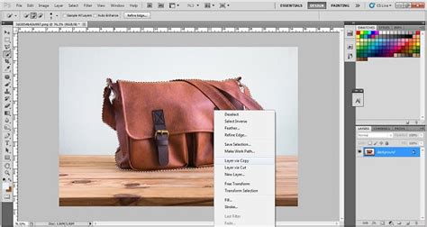 How to remove Photo Background Using Photoshop and Paint