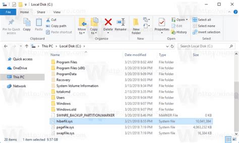 How to delete the large hiberfil.sys file on Windows - gHacks Tech News