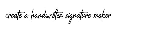 74+ Create A Handwritten Signature Maker Free Digital Signatures ...