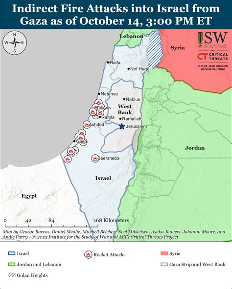 Middle East Maps Show Hamas-Israel Clashes, Rocket Attacks - Newsweek