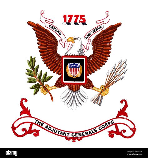 Coat of Arms: The Adjutant General's CorpsExact Date Shot Unknown ...