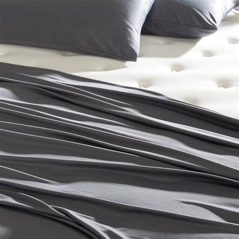 Wicked Sheets Wicking + Cooling Bed Sheet Set // Cool Gray (Twin ...