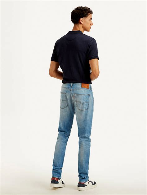 Men's 512 Blue Slim Tapered Fit Mid Rise Jeans – Levis India Store