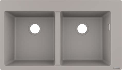 hansgrohe Sinks: S51, S510-F770 Built-in sink 370/370, Item No. 43316380