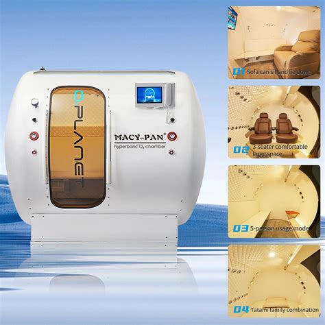 Macy Pan He5000 Multiplace Hard Shell Hyperbaric Oxygen Treatment Hbot ...