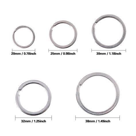 Swpeet 60 Pcs Assorted Multi-Purpose Metal Keychain India | Ubuy