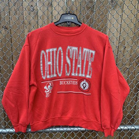 Vintage Ohio State Crewneck Size: XL NEXT DAY... - Depop