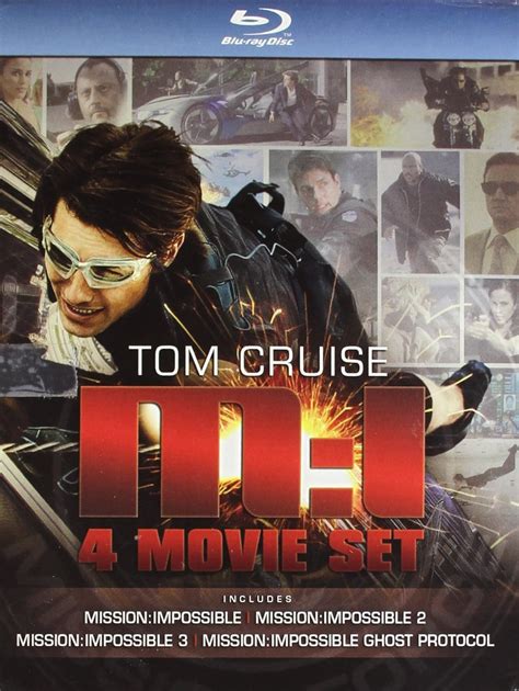 Mission Impossible: 4 Movie Set: Amazon.in: Tom Cruise, Jeremy Renner ...