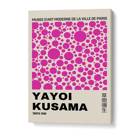 Yayoi Kusama XV Vintage Paintings Art Print – Asianmonk