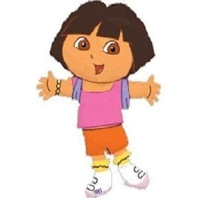 Buy Grabo 37 Inch Dora The Explorer Shaped Character Foil Balloon (cs51 ...