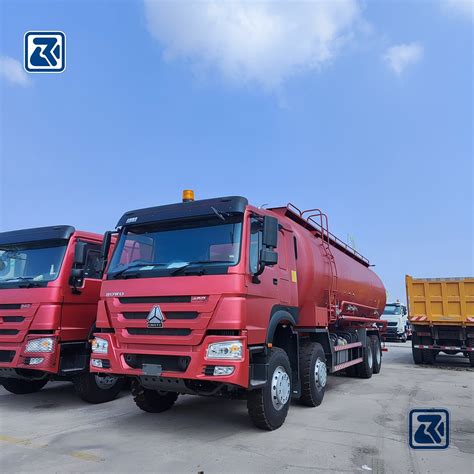 Sinotruk 8X4 Bulk Cement Truck for Dry Mortar Cement Delivery - Cement ...